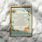 Tischgebet – Digitales Gebetsbild zum Ausdrucken