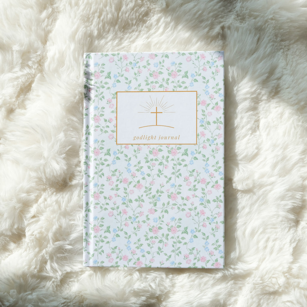 Godlight Journal "Floral weiß"